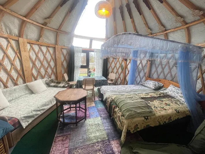 Ferienhaus für 4 Personen, mit Garten und Ausblick sowie Seeblick - 1
