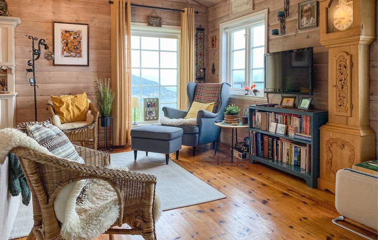 Ferienhaus für 9 Personen mit Garten in Sognefjord