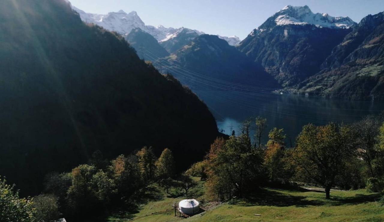 Deluxe Double Room with Balcony in Morschach, Vierwaldstättersee