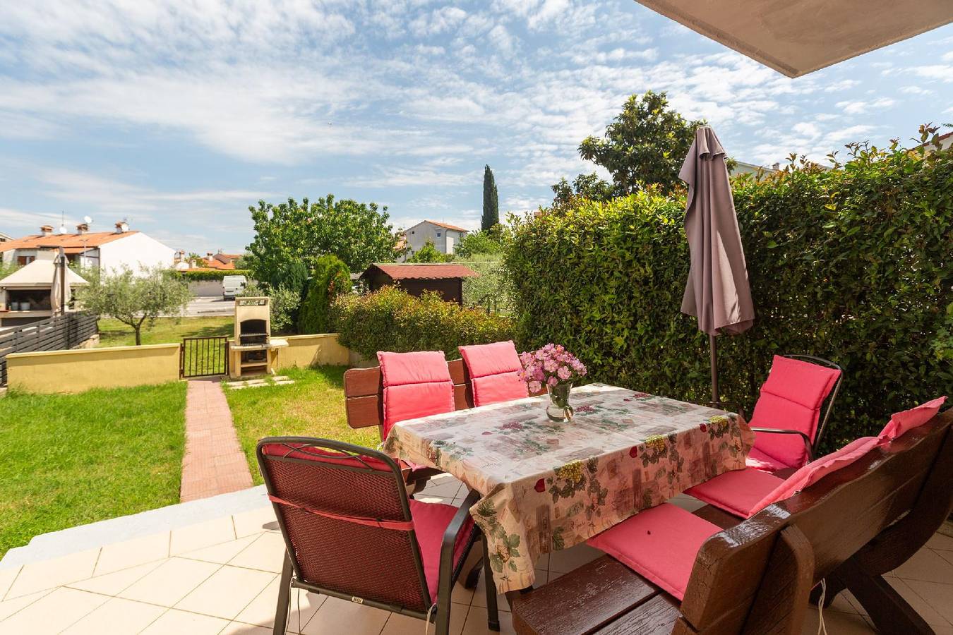 Haus Viktoria in Porec mit Garten in Strandnähe in Poreč, Porec und Umgebung