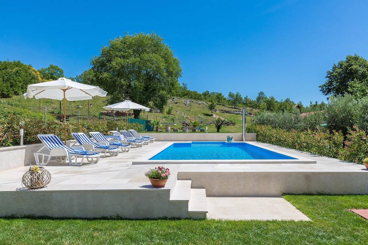 Maison de vacances pour 6 personnes avec piscine in Fuskulin, Région de Porec