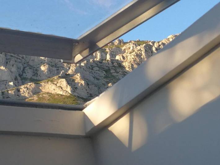 Chambre d’hôte pour 4 personnes, avec Jardin et Vue dans Parc national des Calanques