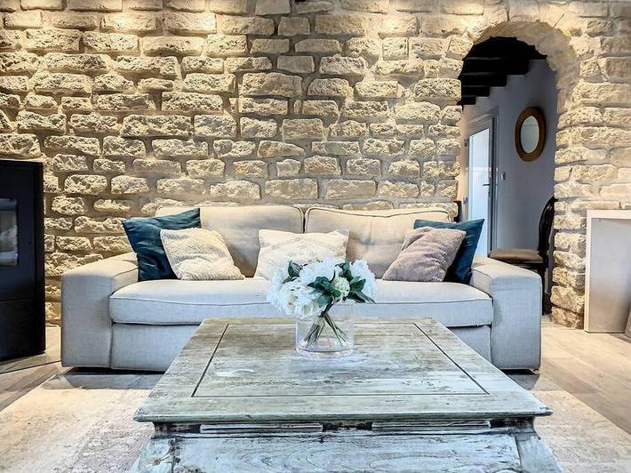 Gîte pour 4 personnes, avec terrasse à Jaux