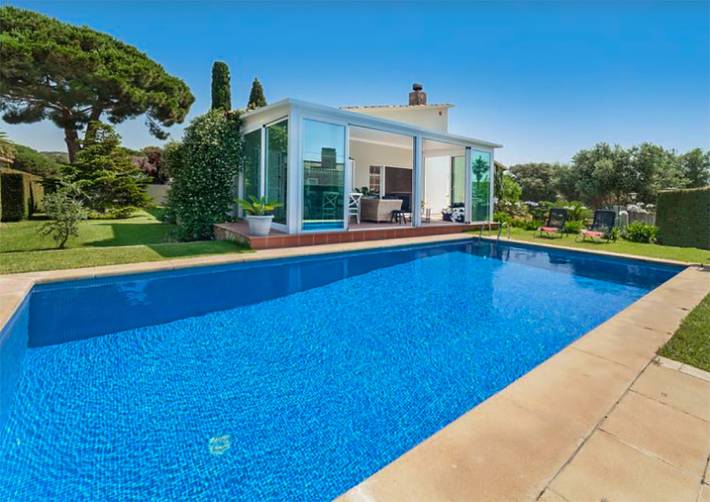 Chalet para 8 personas, con jardín en Baix Empordà