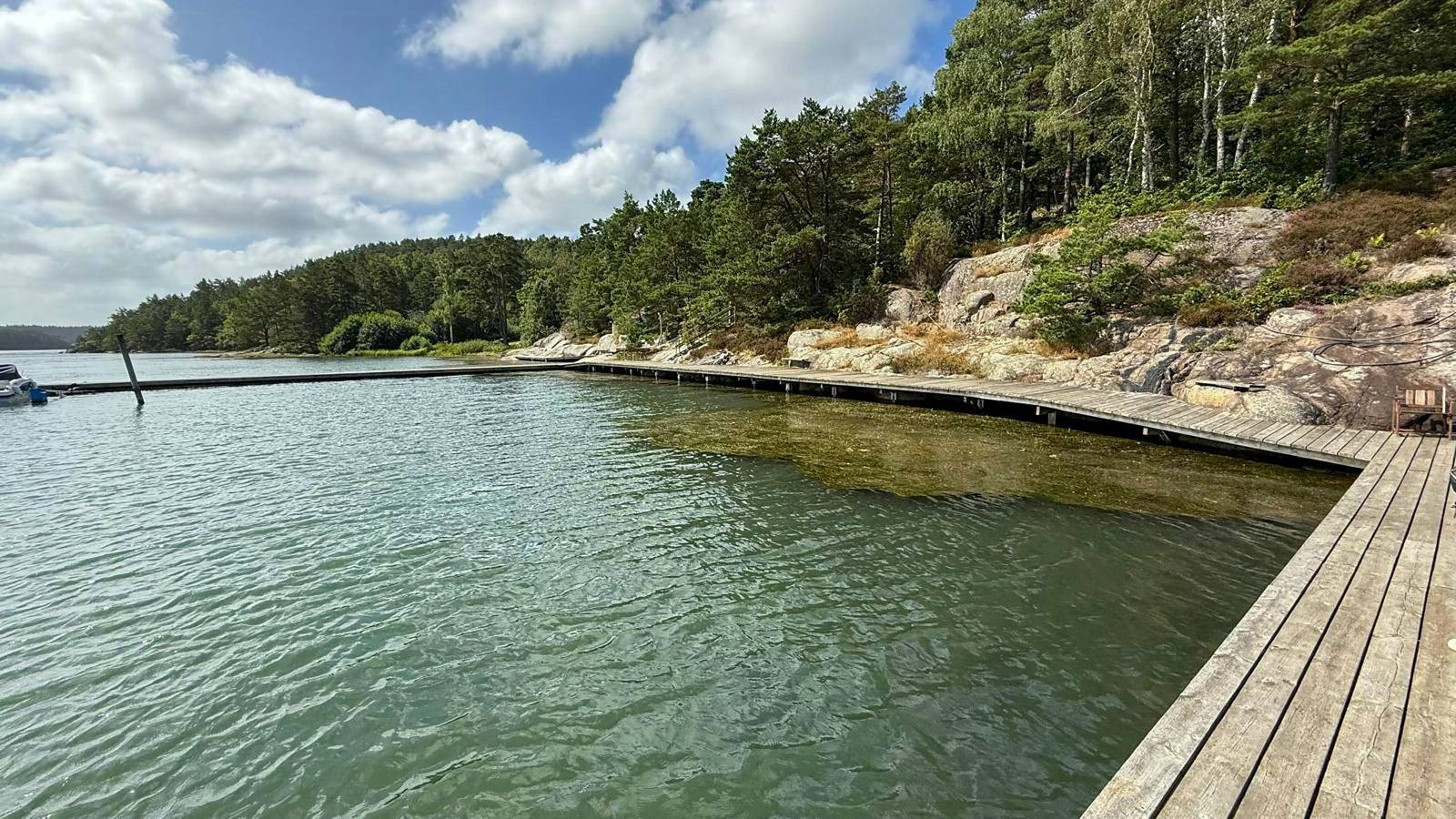Haus in der Nähe eines Naturschutzgebiets auf der Insel Mjörn in Norra Västkusten