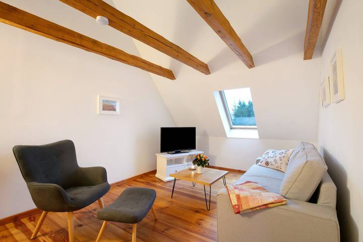 Ferienwohnung für 4 Personen, mit Garten und Seeblick in Templin - 2