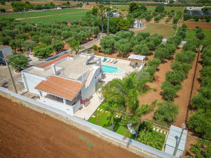 Villa per 6 persone, con giardino a Carovigno