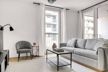 Ferienwohnung für 4 Personen, mit Sauna und Balkon in Wiener Prater