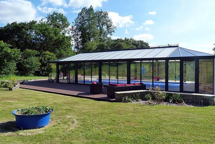 Gîte pour 6 personnes, avec piscine et sauna ainsi que jardin et terrasse à Plestin-les-Grèves - 4