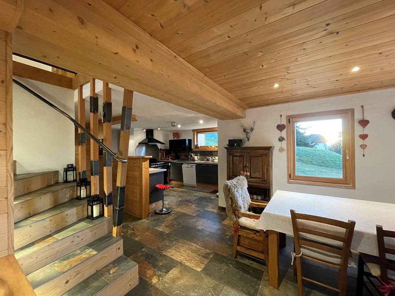 Chalet chaleureux pour 12 personnes avec Wifi et cheminée in Crest-Voland, Région d'Albertville