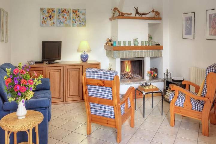 Ferienhaus für 4 Personen, mit Terrasse und Garten in Comune di San Siro