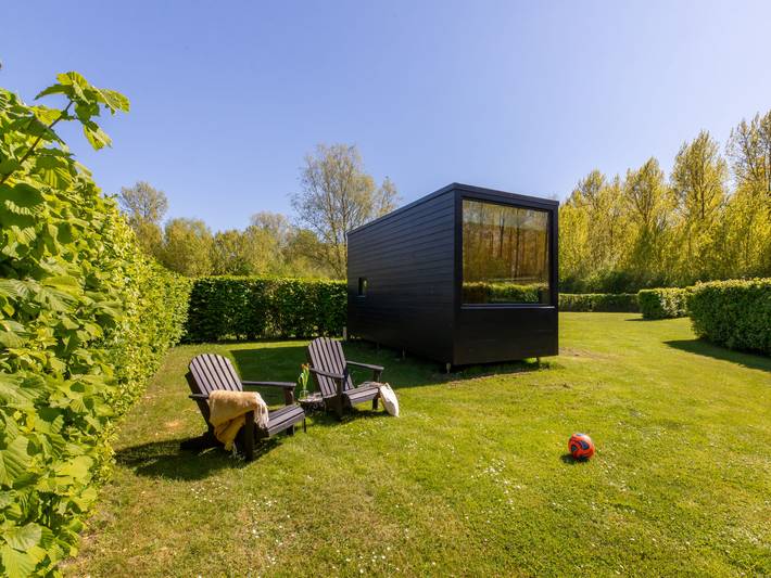 Lodge voor 2 personen, met tuin in Zeeland