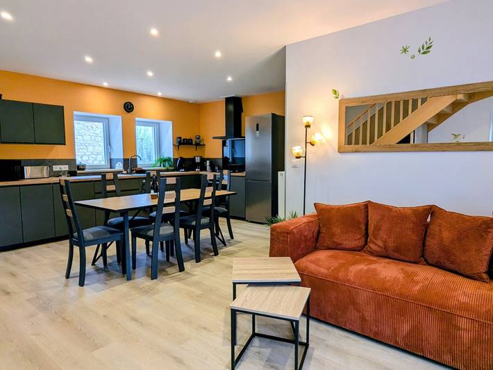 Gîte pour 6 personnes, avec Terrasse à Agencourt