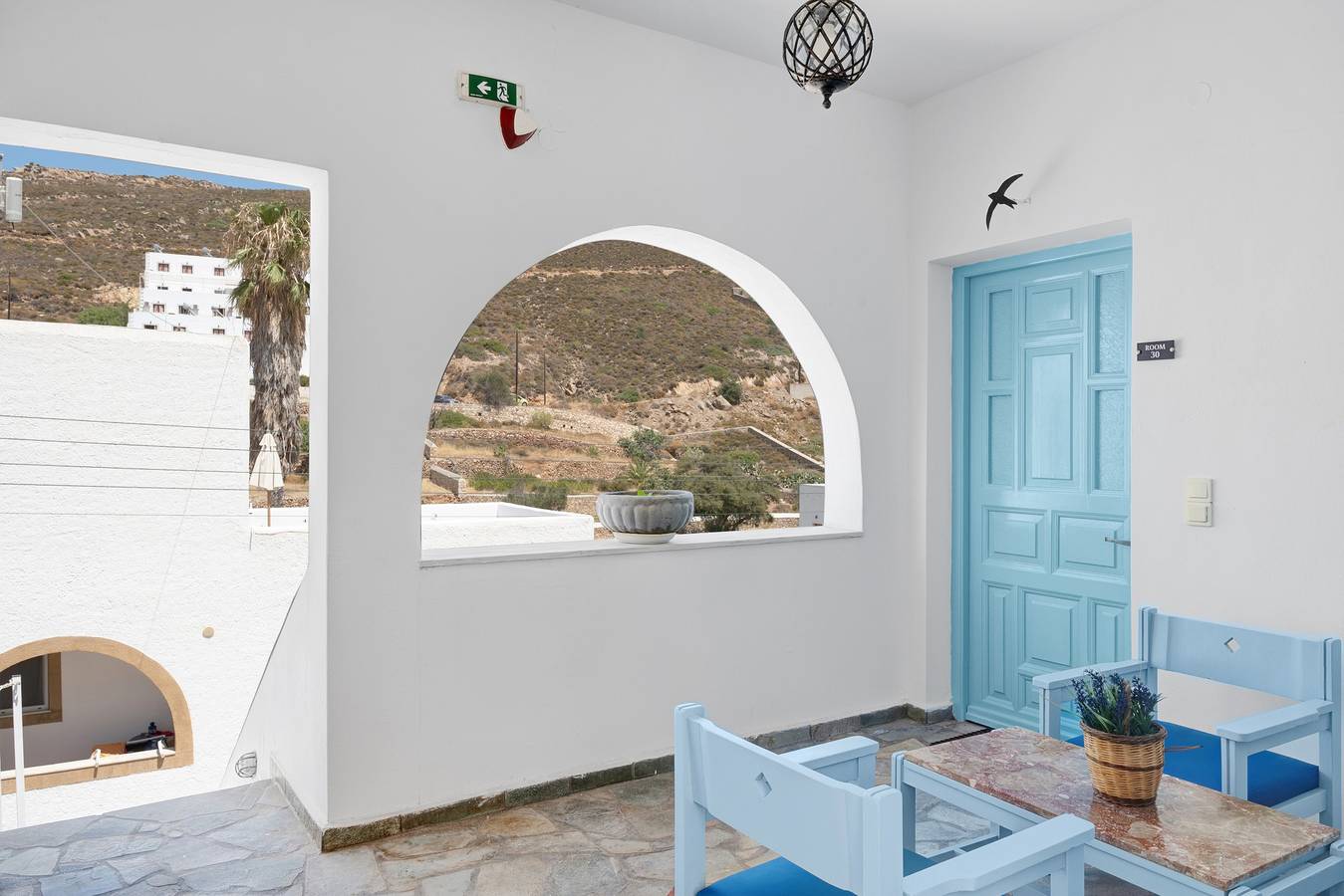 Maison de vacances 'Pico Bello Patmos 28' avec vue sur la mer, Wi-Fi et climatisation in Dodécanèse