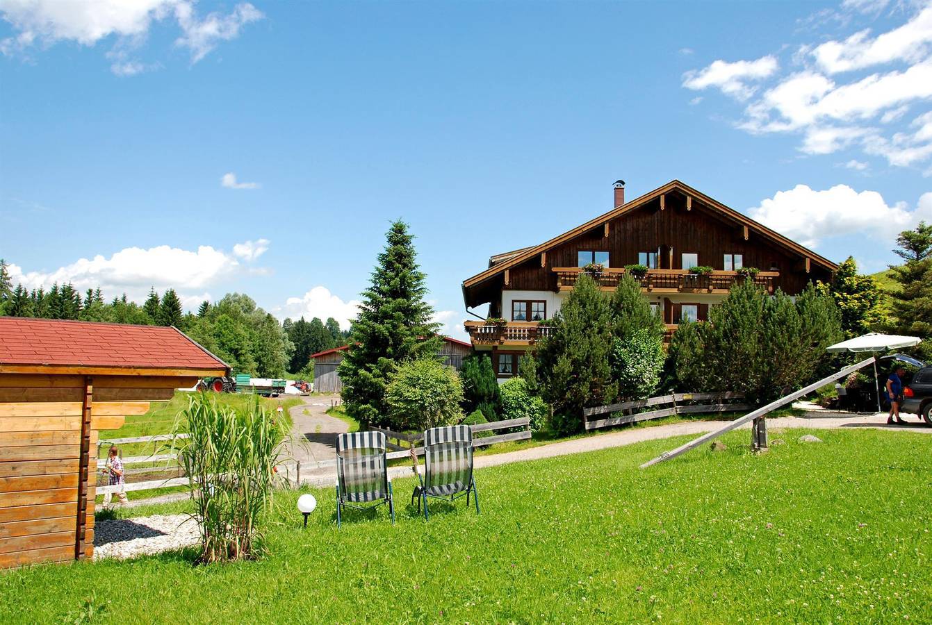 Appartement de vacances entier, Ferienwohnung Krebsbachtal in Ofterschwang, Souabe (Bavière)