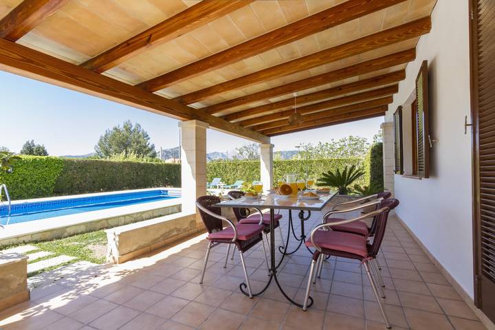 Villa für 4 Personen, mit Terrasse und Garten in Pollença - 4