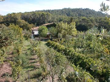 Gîte pour 4 personnes, avec jardin et terrasse dans le Var