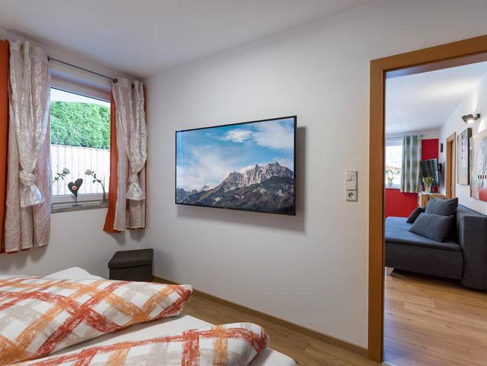 Geheel vakantieappartement, App/2 slaapkamers/douche, wc in Scheffau am Wilden Kaiser, Kaisergebirge