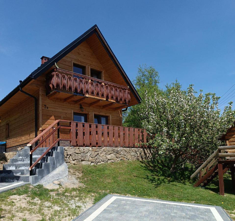 Domek w Pieninach in Grywałd, Karpaty (Polska)