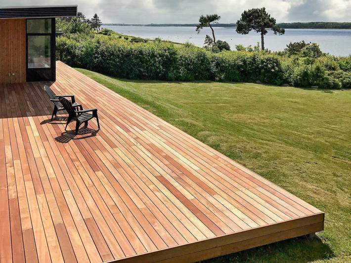 Ferieudlejning for 8 personer, med Terrasse i Roskilde Fjord