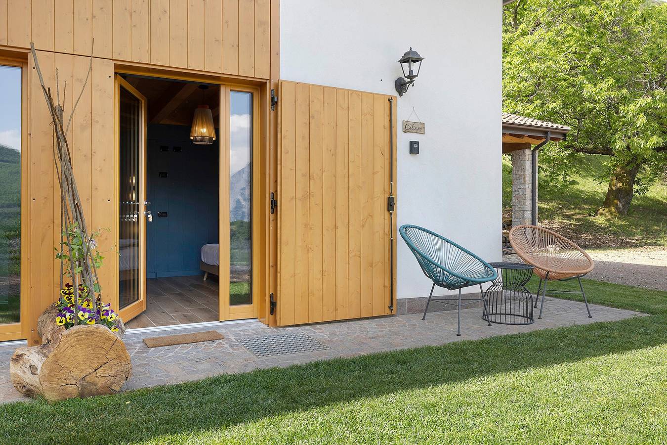 B&B I Maroneri – Zimmer Ciliegio mit Bergblick in Drena, Gardasee-Berge