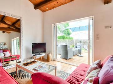 Gîte pour 7 personnes, avec jardin, adapté aux familles dans Plage de la Clère