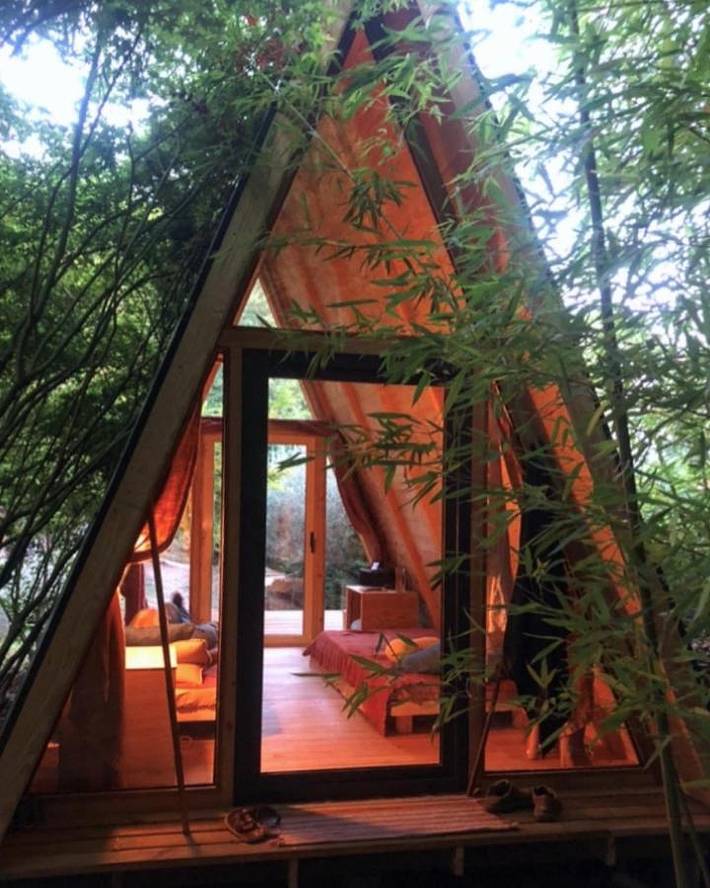 Lodge para 4 pessoas, com Varanda e Terraço e ainda Jardim and Piscina em Baião