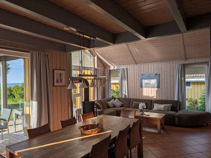 Wildgans Classic 29 - Großzügiges skandinavisches Ferienhaus auf 2 Ebenen in Rechlin, Müritz