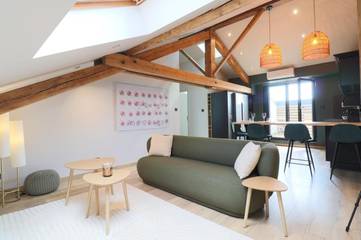 Gîte pour 4 personnes, avec terrasse à Laxou