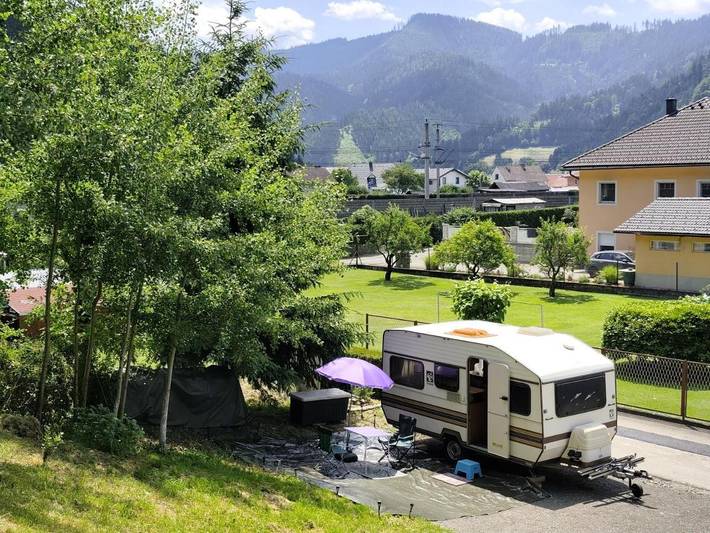 Camping für 2 Personen, mit Terrasse und Garten sowie Ausblick in der Steiermark