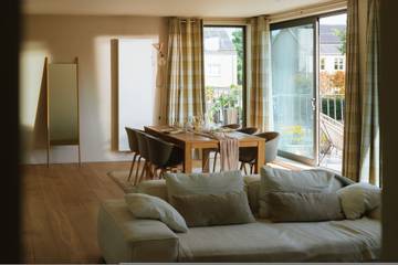 Gîte pour 6 personnes, avec balcon à Halle