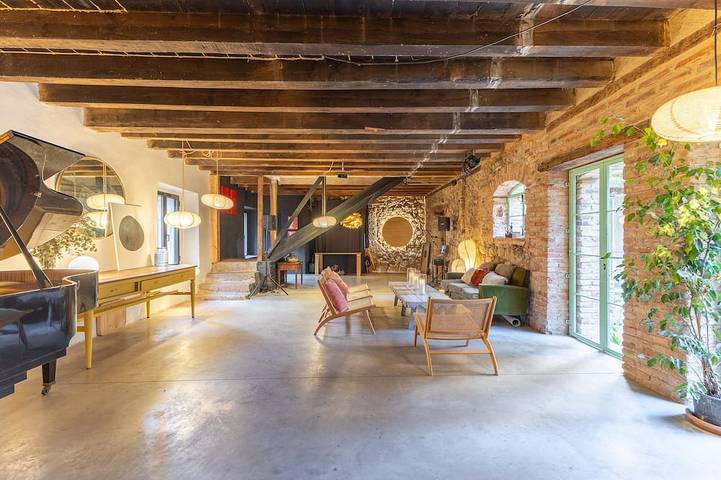 Maison de vacances pour 8 personnes, avec balcon ainsi que piscine et jardin - 1