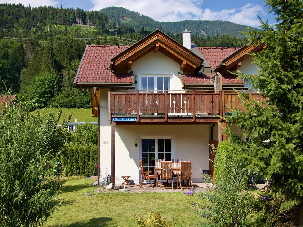 Schönes Chalet mit Garten in Nähe der Skipiste in Kötschach-Mauthen, Bezirk Hermagor