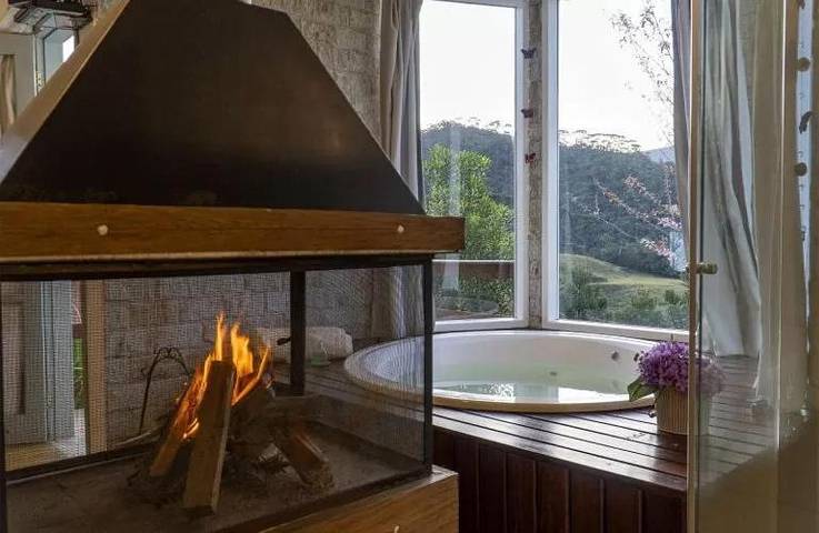 Hôtel pour 2 personnes, avec sauna et jardin ainsi que vue et piscine à Resende (Brasil) - 2