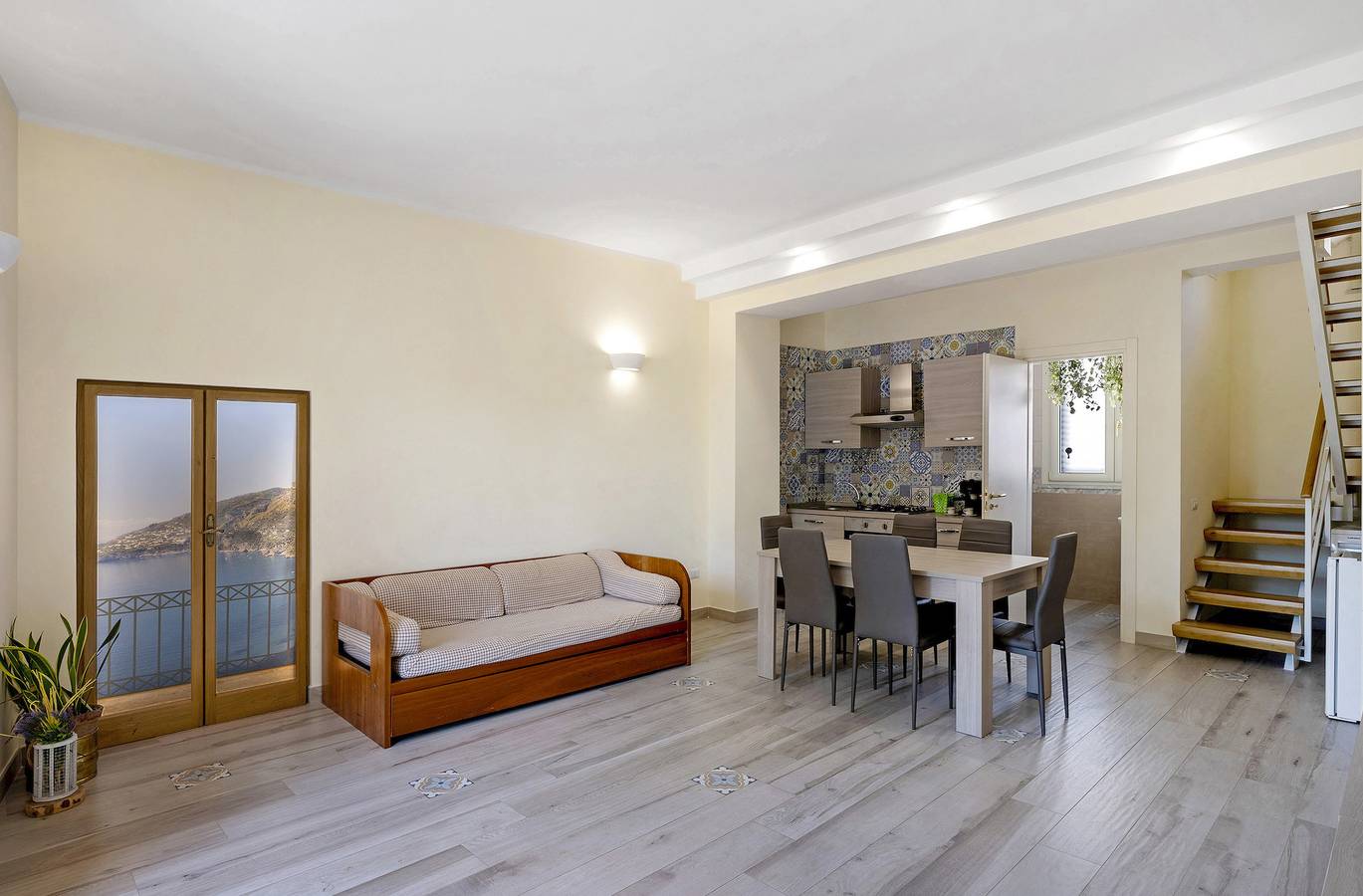 Maison de vacances 'Casa Alle Porte Della Costiera' avec vue sur la montagne, Wi-Fi et climatisation in Cava de' Tirreni, Côte Tyrrhénienne Campanie