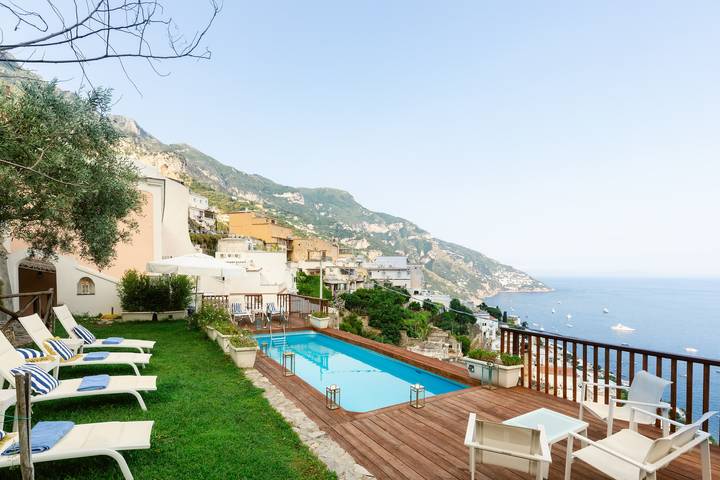 Villa mit pool für 10 Personen, mit Ausblick und Balkon in Positano