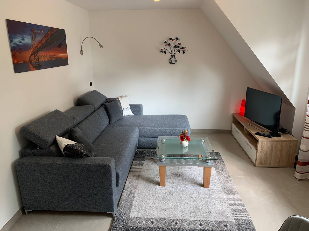 Apartamento entero, Apartamento de vacaciones para 3 personas con balcón in Haltern am See, Naturpark Hohe Mark - Westmünsterland