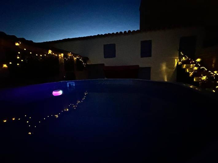 Casa de vacaciones para 7 personas, con vistas además de jardín y piscina, Se admiten mascotas en Provincia de Zaragoza - 3