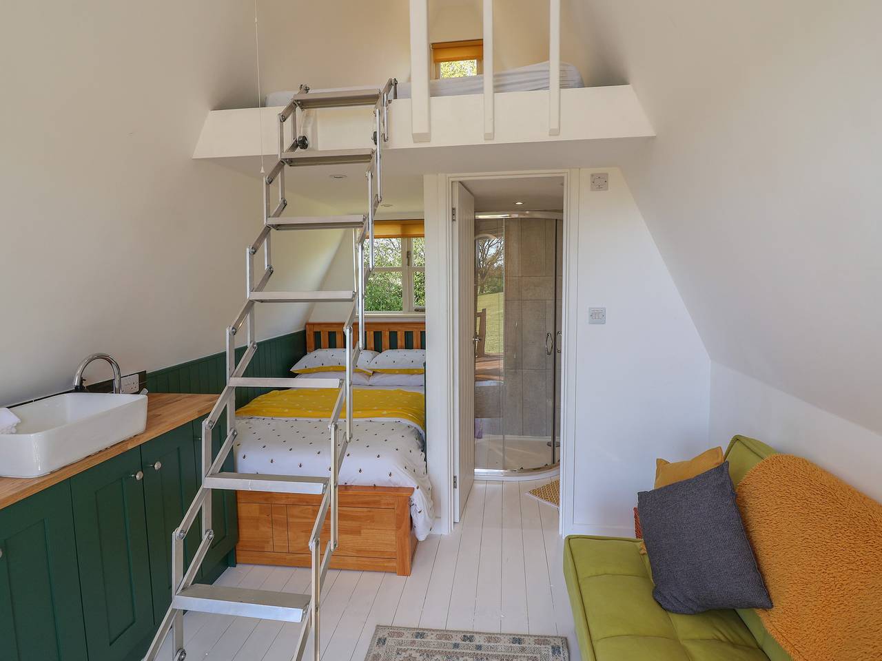 Hütte für 4 Personen mit Garten in Suffolk