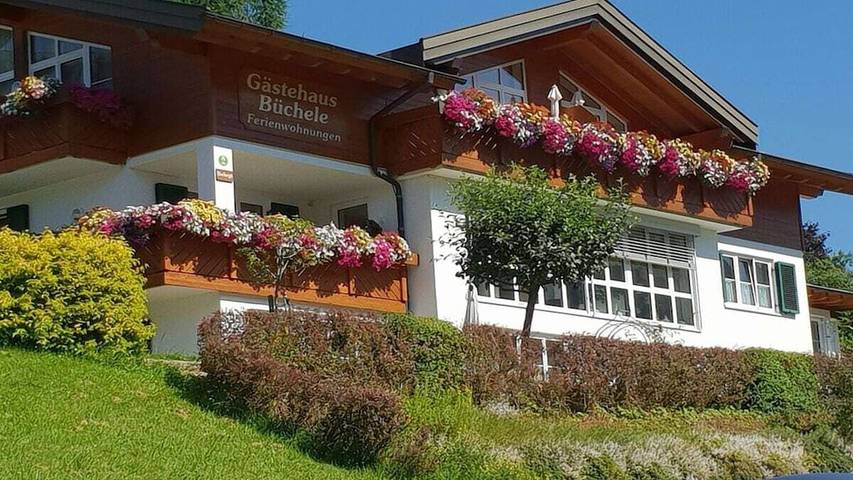 Ferienhaus für 2 Personen, mit Balkon und Garten im Kleinwalsertal