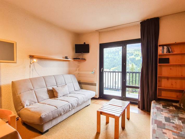 Ganzes Studio, Gemütliches Studio, Südbalkon, nahe Pisten, Skischließfach in Flaine, Arâches-la-Frasse