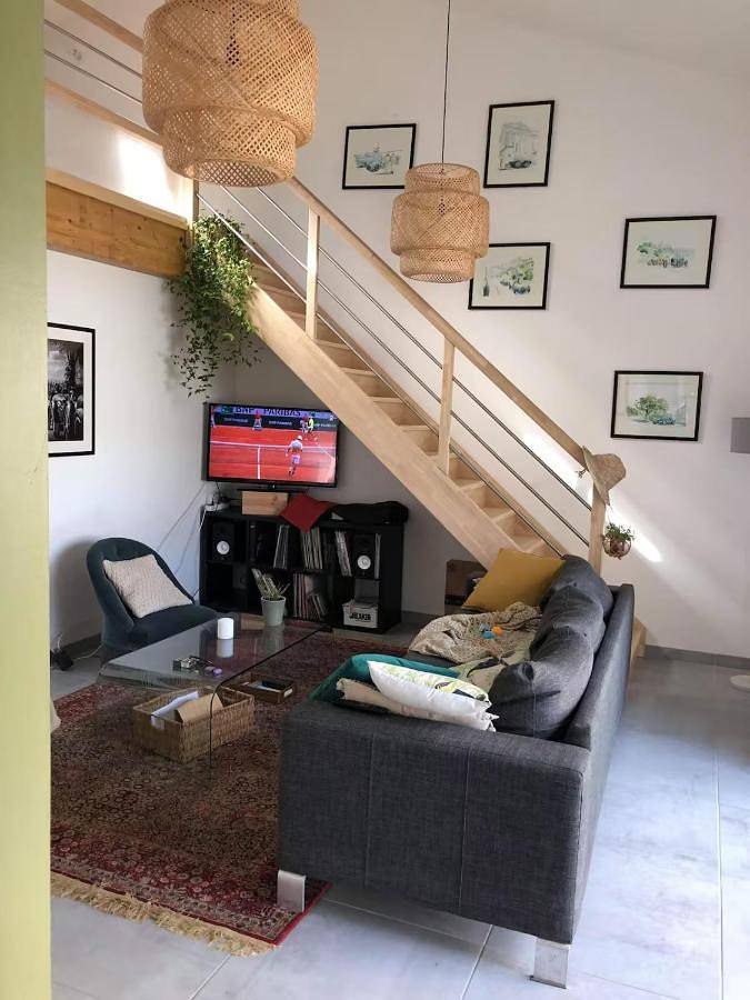 Appartement de vacances pour 2 personnes, avec jardin