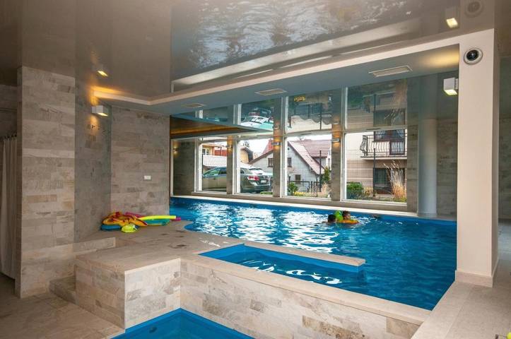 Ferienwohnung für 5 Personen, mit Balkon und Pool sowie Ausblick in Halbinsel Hel