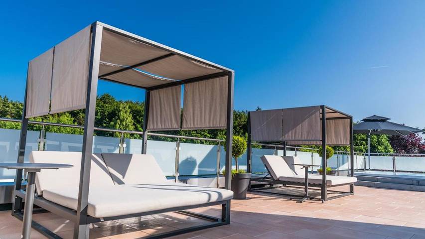 Ferienhaus für 4 Personen, mit Ausblick und Garten sowie Pool und Sauna in Obertrubach - 3