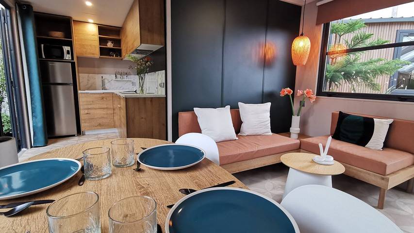 Camping für 4 Personen, mit Sauna und Terrasse, mit Haustier in Schleswig-Holstein - 2