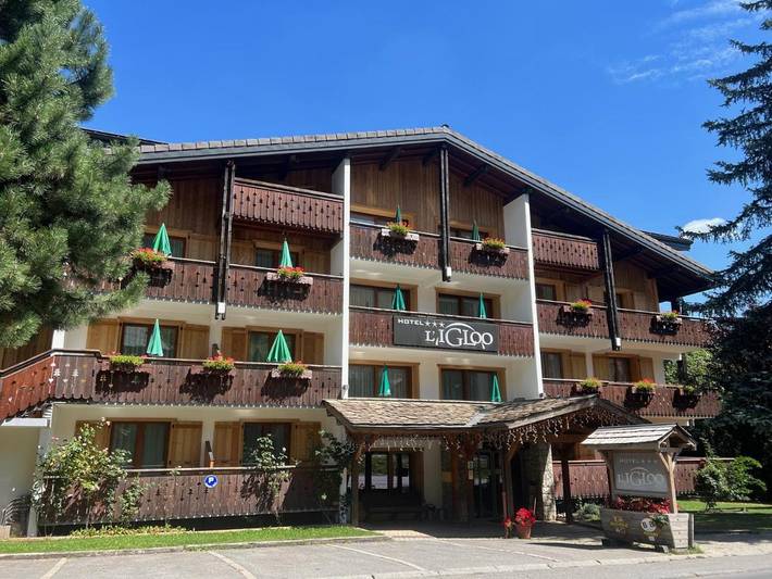 Hôtel pour 2 personnes, avec Balcon et Jardin ainsi que Sauna et Vue
