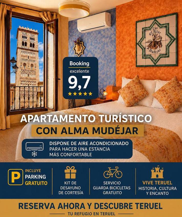 Apartamento de vacaciones para 5 personas, con vistas y terraza - 1