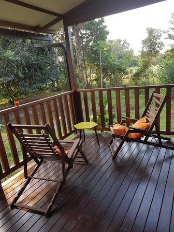 Maison de vacances pour 2 personnes, avec terrasse et jardin, adapté aux familles dans Guyane française