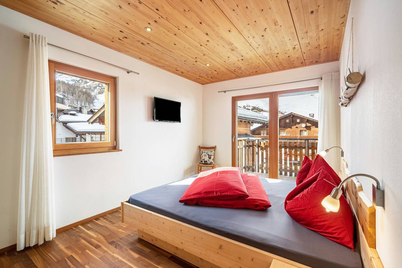 Ganze Wohnung, Ferienwohnung "Enzian" auf einem Bergbauernhof mit Balkon in Pfelders, Moos in Passeier