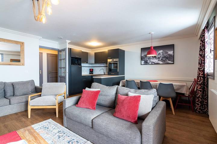 Chalet voor 8 personen, met balkon in Val Thorens